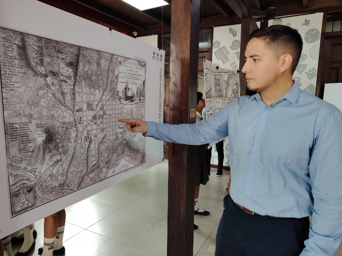 INPCEcuador's tweet photo. Hoy en Portoviejo, en la Casa Cevallos Arízaga, inauguramos la exposición “Ruta del Mapa Histórico Digital”, un espacio que conecta historia y tecnología para redescubrir nuestro territorio.

Estudiantes y gestores culturales ya son parte de esta experiencia.
@Cultura_Ec https://t.co/Hx3zAmsJEN