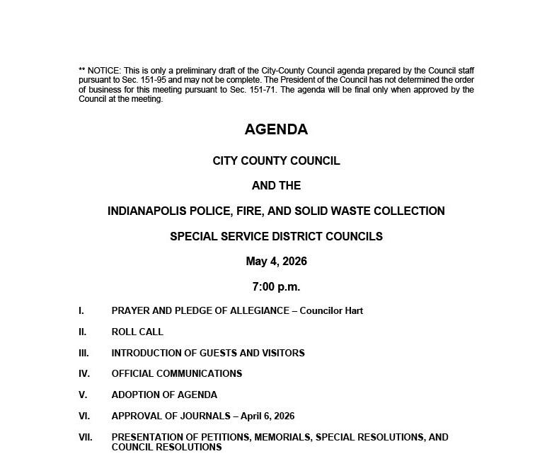 IndyCouncil's tweet photo. Today's meeting agenda and proposals for action can be found online.

Agenda: https://t.co/ZJs5KJ2eye
Proposals: https://t.co/2NbNer9M5A 

Watch live on Government TV or stream live at  https://t.co/JW2p83UQer. https://t.co/IGHOJ42gKS