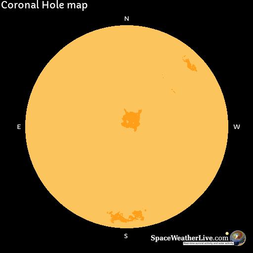 _SpaceWeather_'s tweet image. A transequatorial coronal hole is facing Earth. Enhanced solar wind could arrive in ~3 days - Follow live on spaceweather.live/l/ch