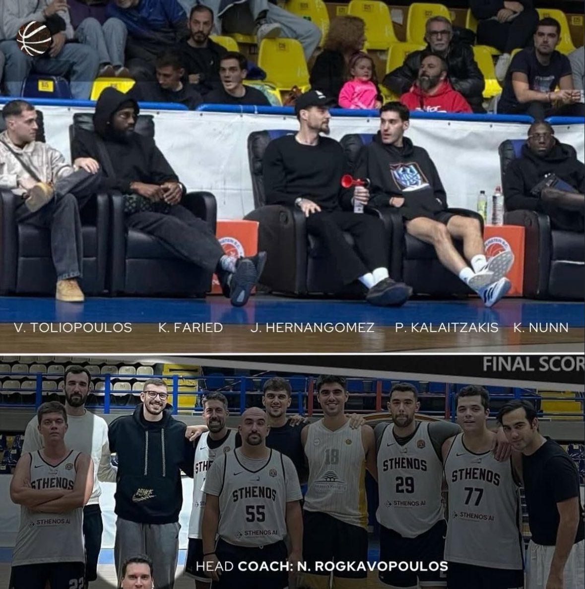 ronaldinakis10's tweet image. Μετά πήγαν πλακώθηκαν στο πάρκινγ. #paobc #family #trouba