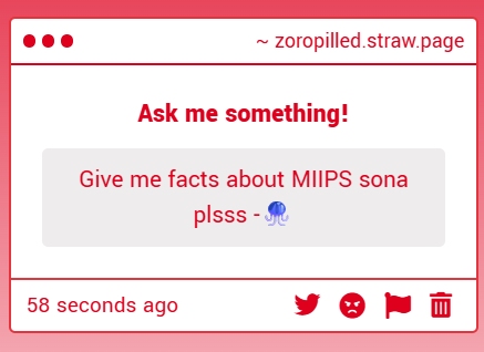 ౨ৎ MIIPS / ميبس ★ Zoro's Witch ♡ tweet media