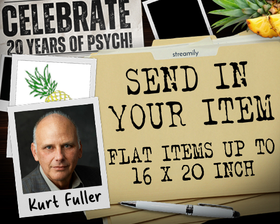 StreamilyLive's tweet photo. 🍍✨ Psych fans, Coroner Woody Strode is here! ✨🍍

Kurt Fuller is part of psychFANcisco 2026, and this is your chance to get personalized autographs 👀

Got something special you want signed? This is the moment to send in your items and have them signed just for you!

📦 Send-ins are open now — make sure you get your items in before the signing!

📅 May 24, 2026

👉 Visit Streamily for full details and to submit your items
https://t.co/brRM4RZIIL

#Psych #PsychFans #WoodyStrode #KurtFuller #PsychFANcisco #PsychSigns #SendInSigning #Streamily