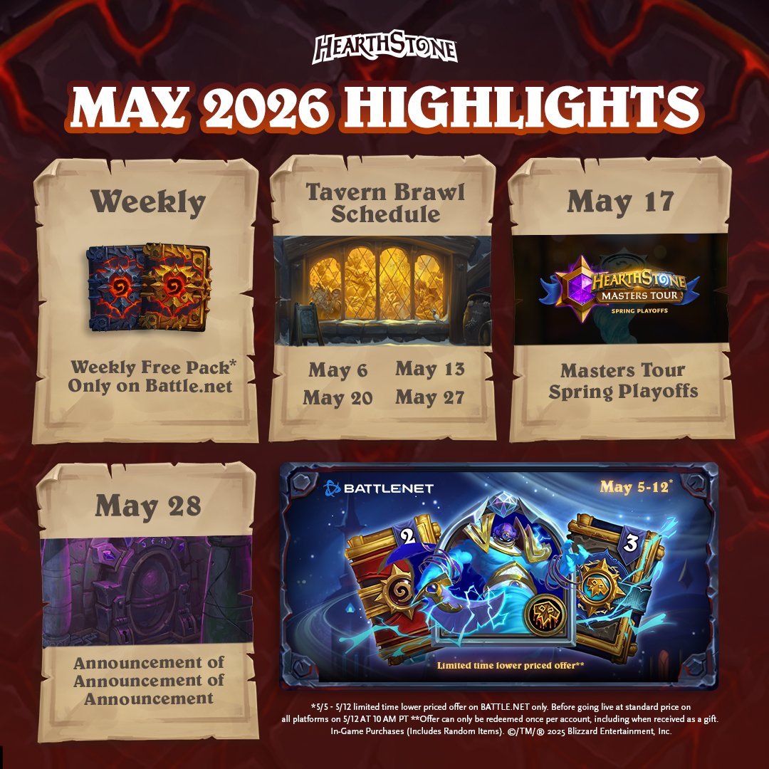 Hearthstone tweet media