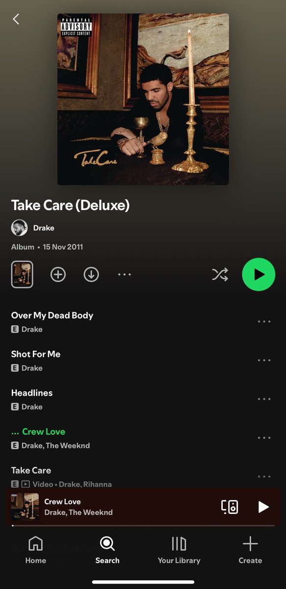 One of many goated Drake albums.🐐
