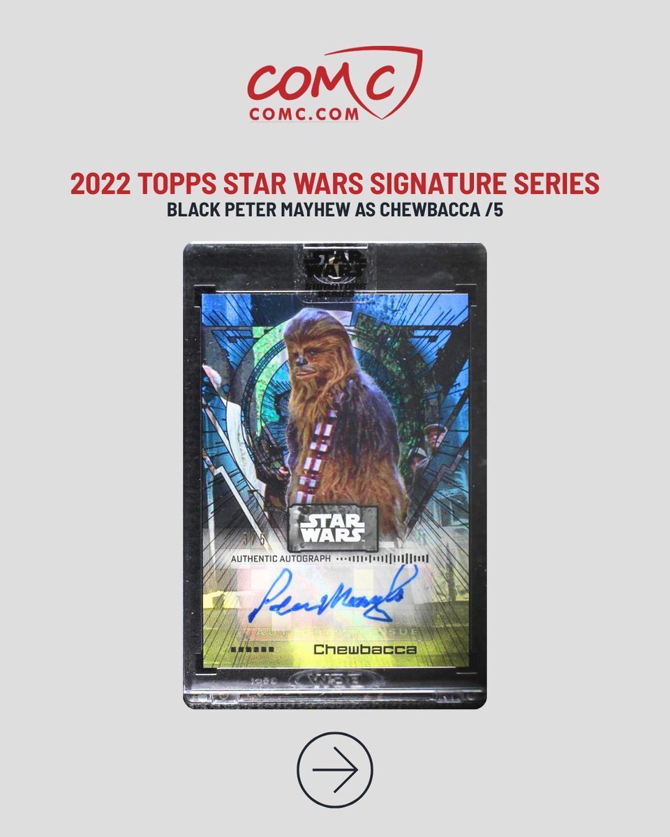 CheckOutMyCards's tweet photo. Happy Star Wars Day! May the 4th be with you. 🌌

Check the link to browse all the recently added Star Wars cards: https://t.co/2QtOKIaxXe 

#MayThe4th #COMC #StarWars https://t.co/T30bQUsiwu