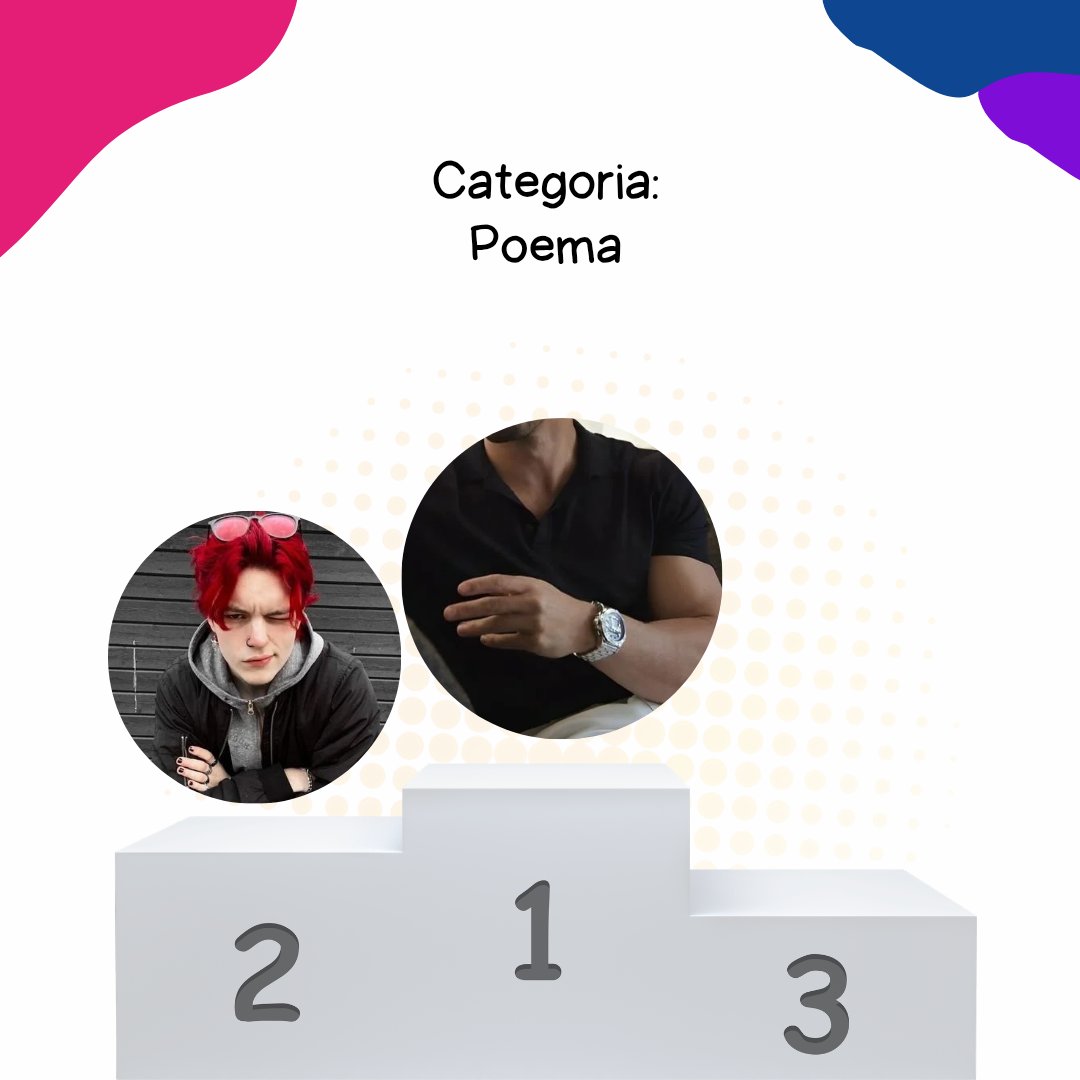 cidadeamoris's tweet photo. Na categoria Poema, o ganhador foi...

@ericwardofc !

Por pouco Eric passa na frente na nossa premiação! https://t.co/17VTFFnttz