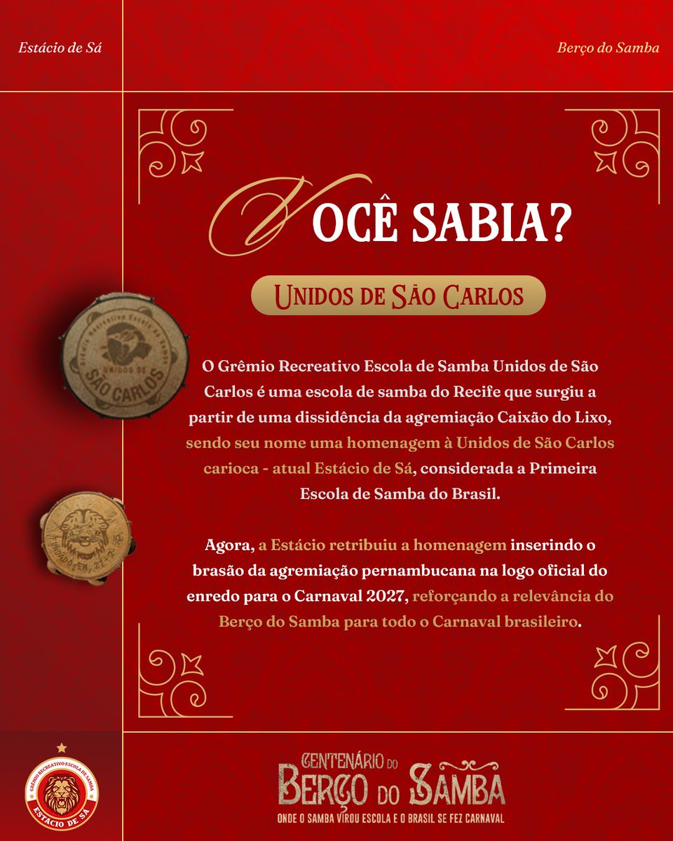 Estácio de Sá tweet media