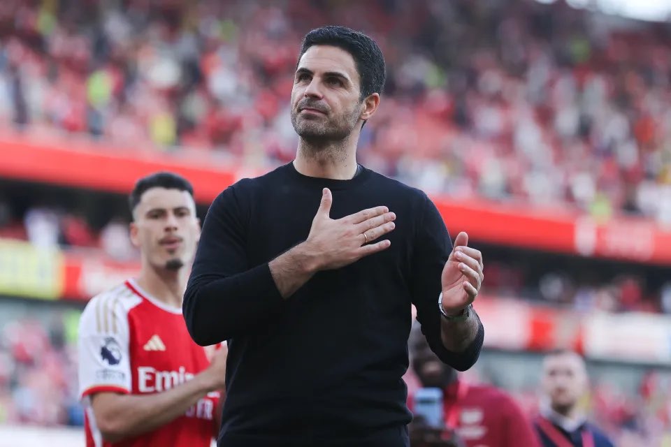 We're gonna win so much, you may even get tired of winning. And you'll say, please, please, it's too much winning. We can't take it anymore. Mr. Arteta, it's too much, and I will say no it isn't, we have to keep winning, we have to win more, we're gonna win more.