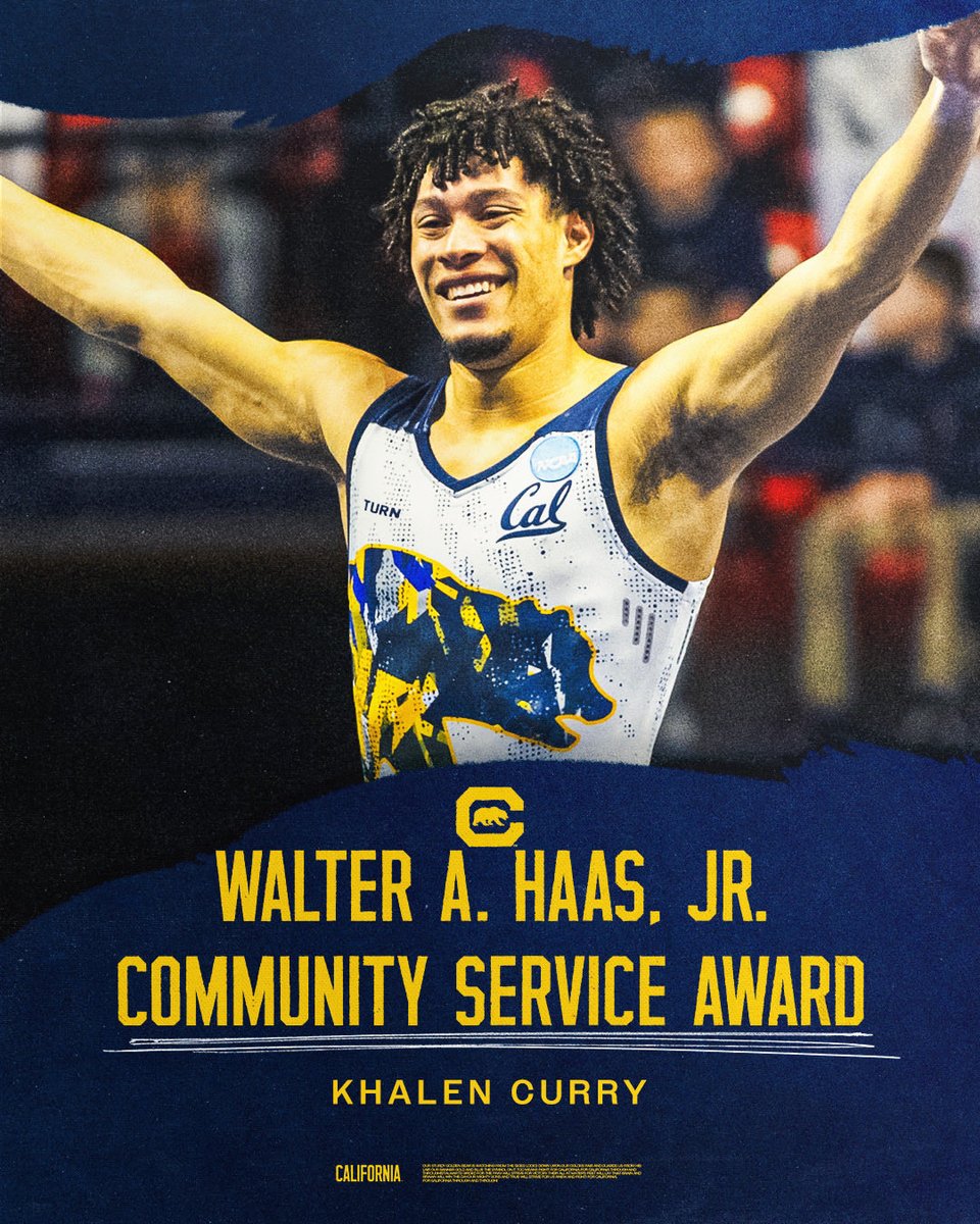 CalMGym's tweet photo. Credits to our team 🙌 

Kudos to Khalen Curry and Matteo Bardana for picking up some new honors today at the Athletic Study Center Luncheon!!

#GoBears🐻 https://t.co/q4h0eyeP3M