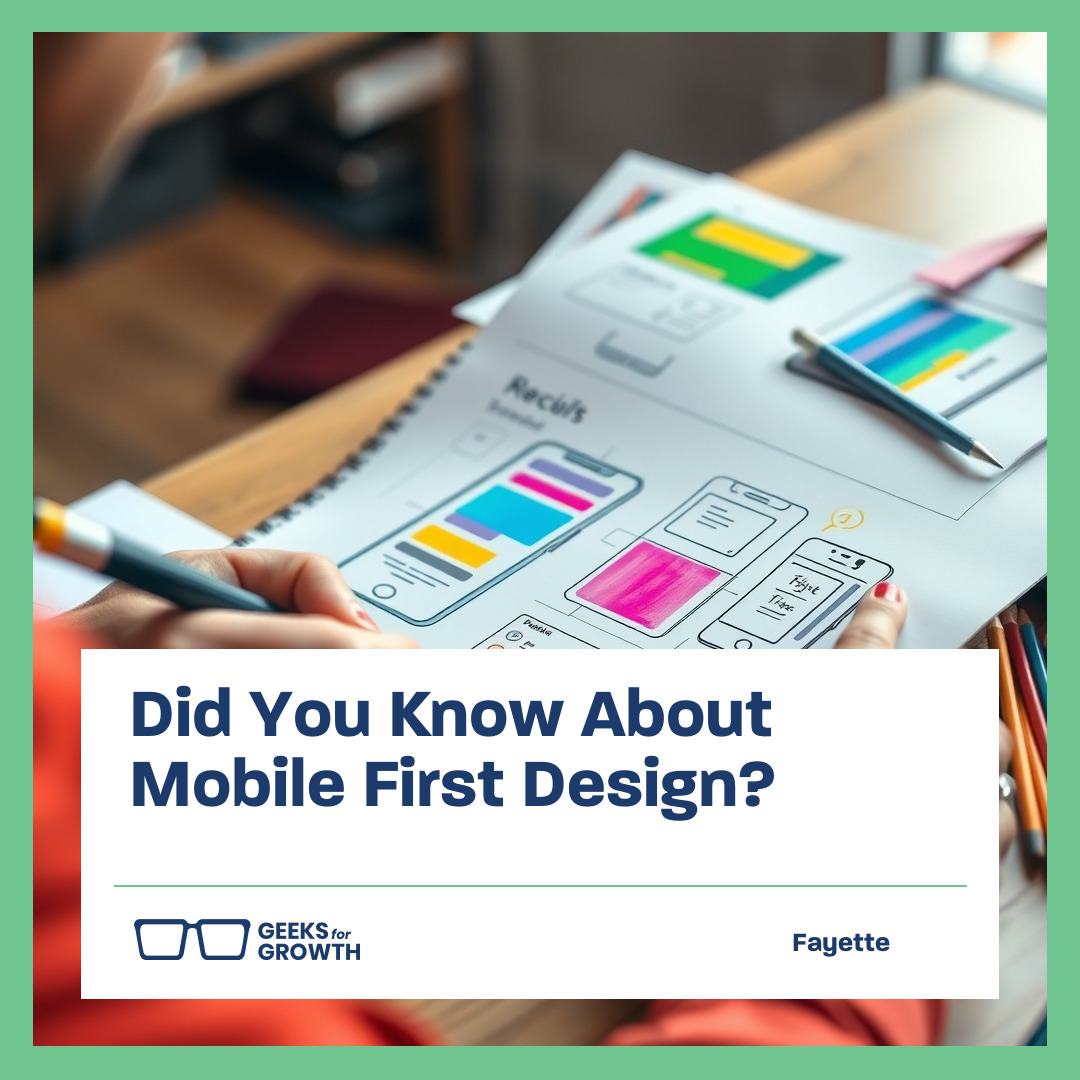 TGG_Fayette's tweet photo. Discover how focusing on Mobile First Design enhances user experience and boosts SEO. Key elements like touch-friendly interfaces and fast load times are critical in today's mobile-driven world. https://t.co/kqtIiwr7M1