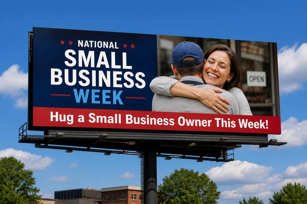 In honor of #NationalSmallBusinessWeek, hug a small business owner... and remember, franchisees are samll business owners, too!

@franchising411 #IFA #Franchising #SmallBusiness
