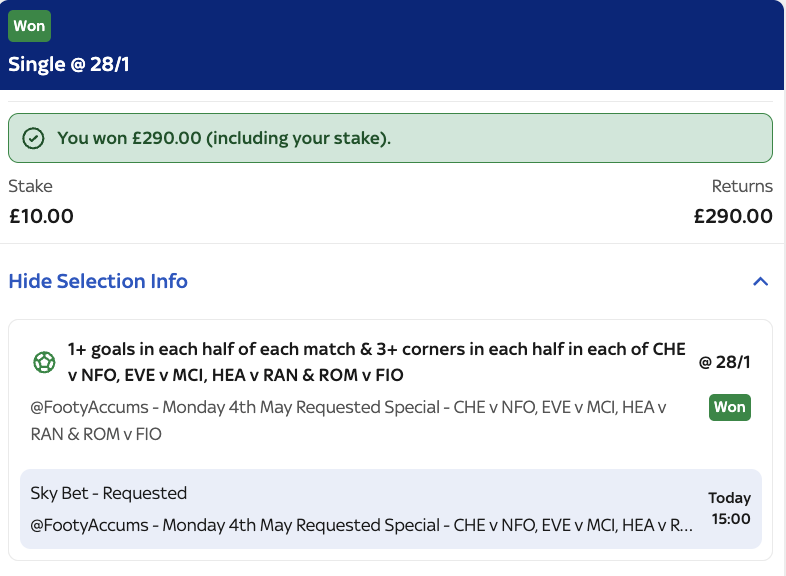 Footy Accumulators tweet media