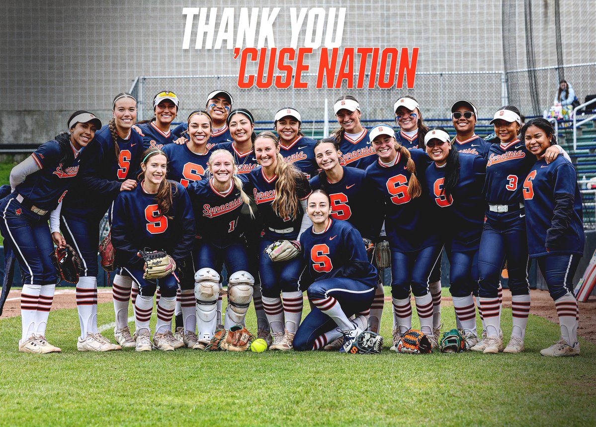 Syracuse Softball tweet media