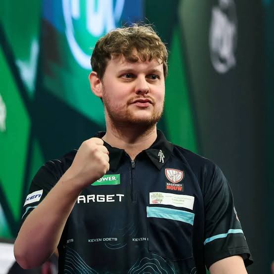 PizzaMONEYY's tweet image. It was only a matter of time for Kevin Doets. He is having a great year so far. Amazing scoring ability. He is a rising star #PDC #PlayersChampionship