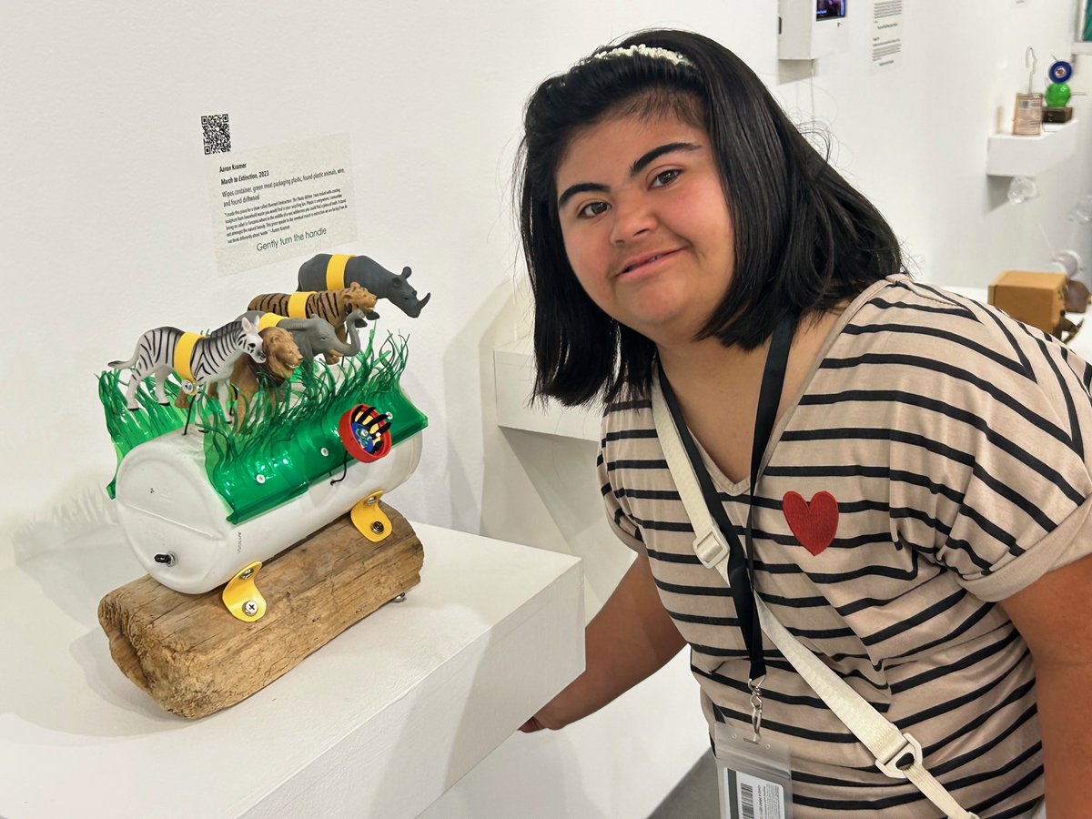 ATP_OUSD's tweet photo. Thank you to the staff at the Oceanside Museum of Art for the tour and fun art project! We had a wonderful time. https://t.co/Z07M90RrRy