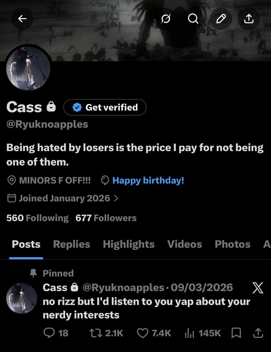 Cass tweet media
