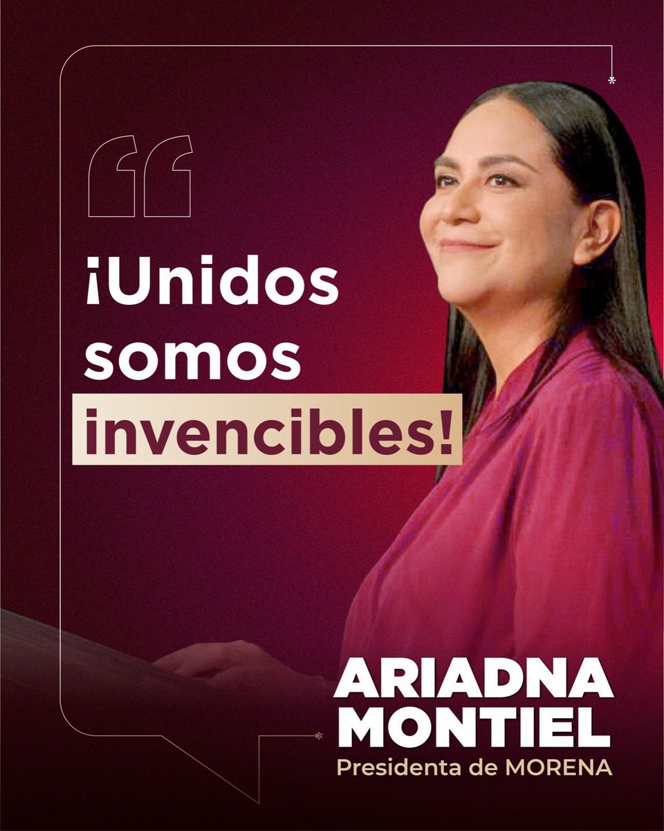 Ariadna Montiel Reyes tweet media