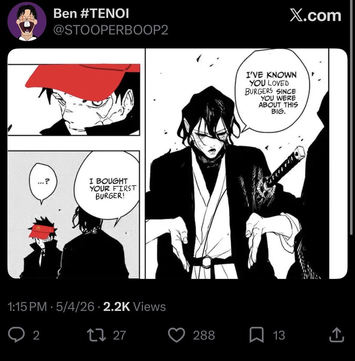 Ben #TENOI tweet media