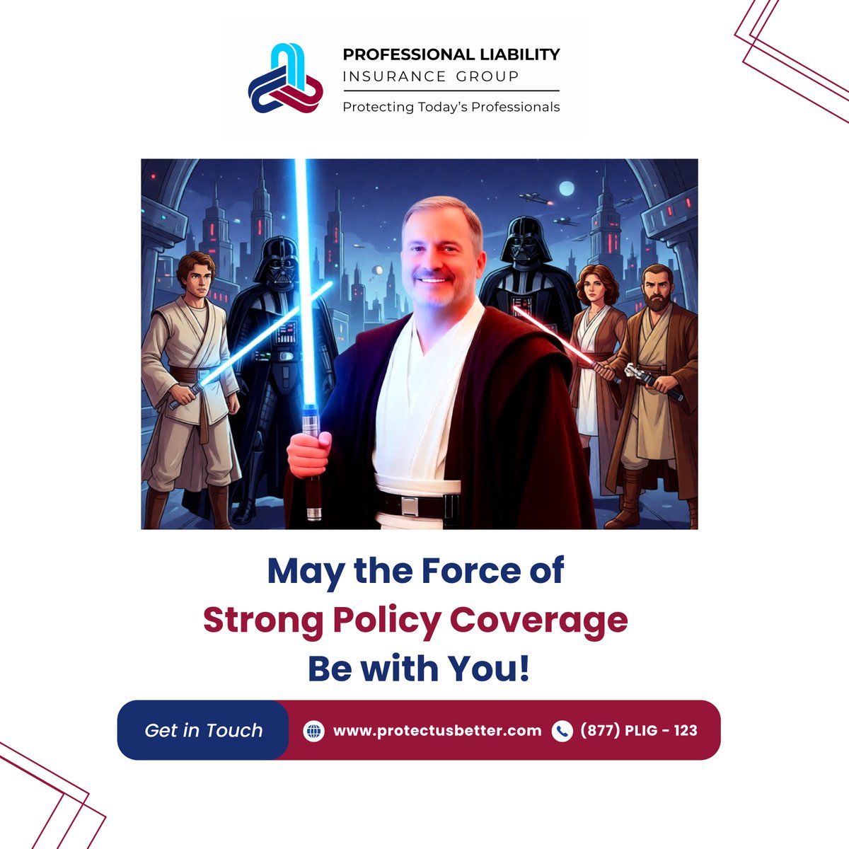 PLIG123's tweet image. May the Force of strong policy coverage be with you.

Because even the unexpected has a way of showing up.

#MayTheFourth #Insurance #RiskManagement