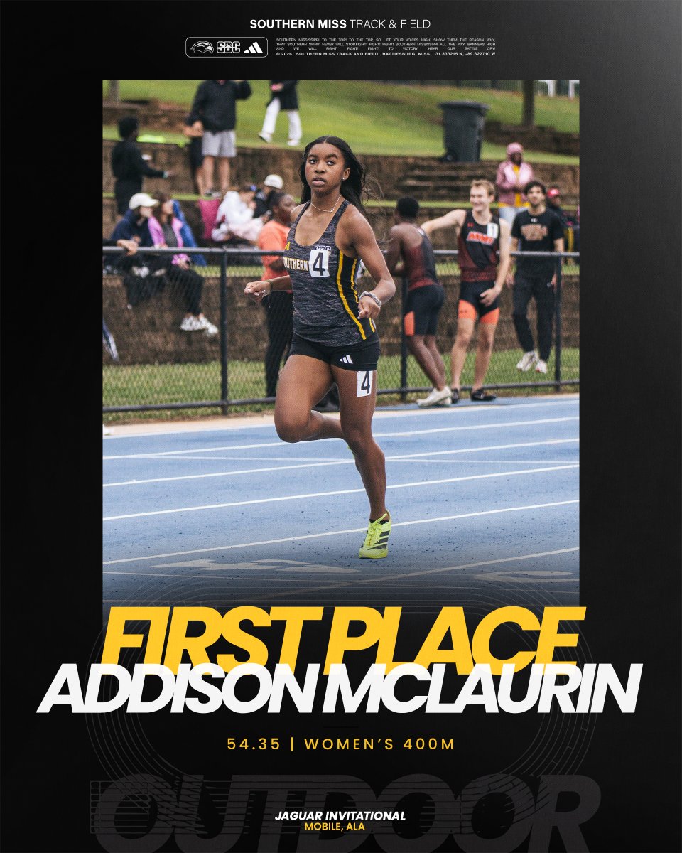Southern Miss Track & Field/Cross Country tweet media