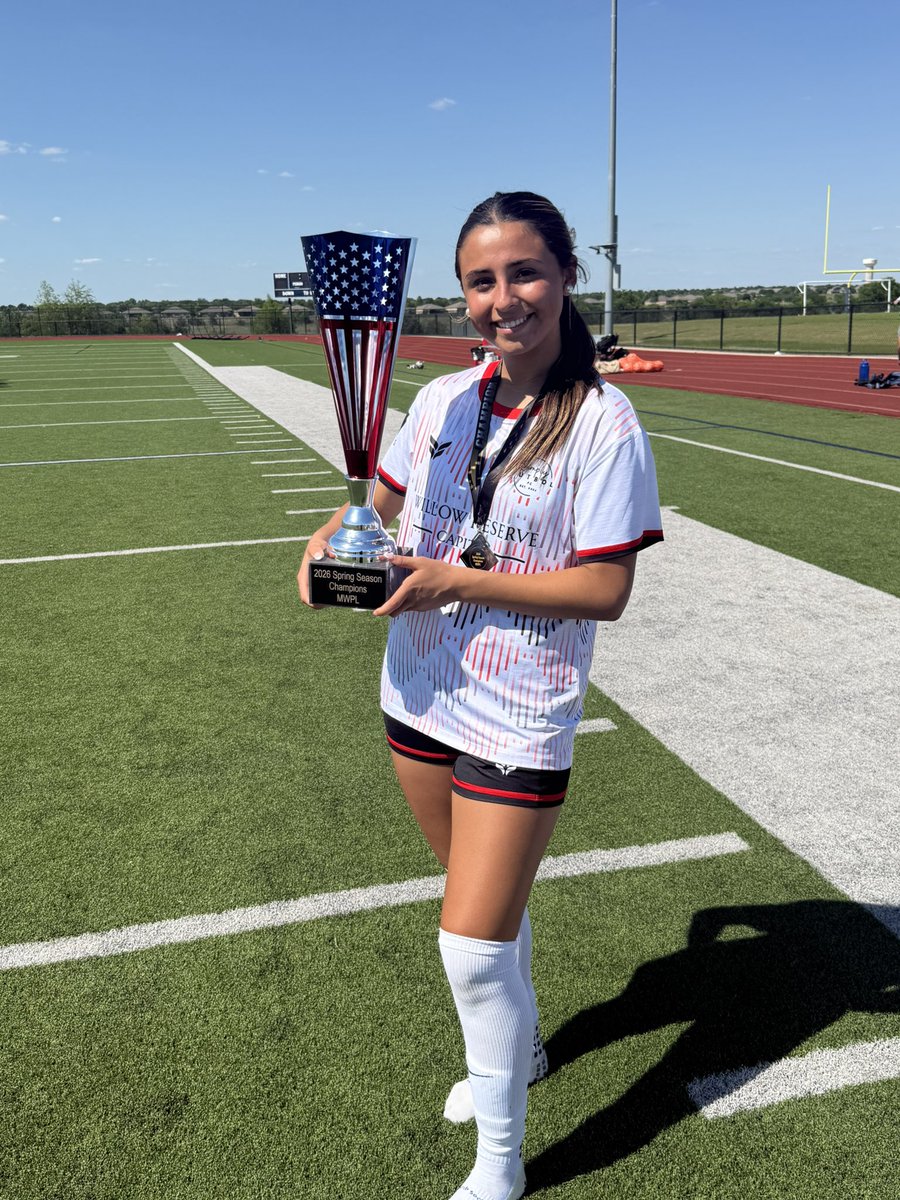 MadsCervantes7's tweet photo. Metroplex Women’s Premier League Spring Champions 🏆 Thankful for my teammates taking me under their wing as the only high school player on the team 😁. It’s going to be a busy summer! 🔜 @UPSLsoccer @upslwomen ➡️ @TST7v7 https://t.co/6XFLkeqdaw