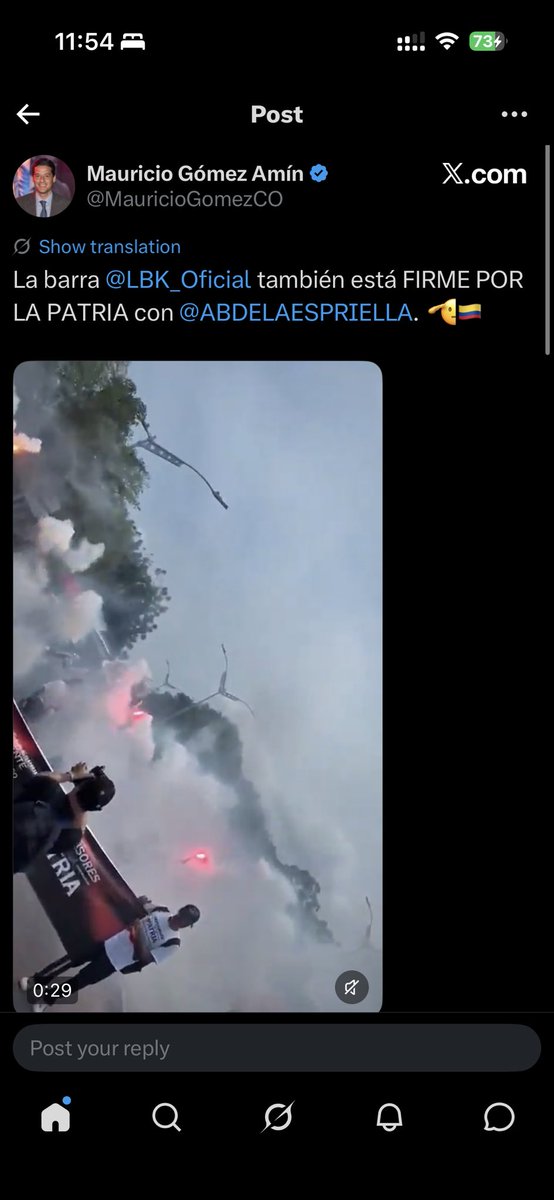 JP Echavarria de BAQ tweet media
