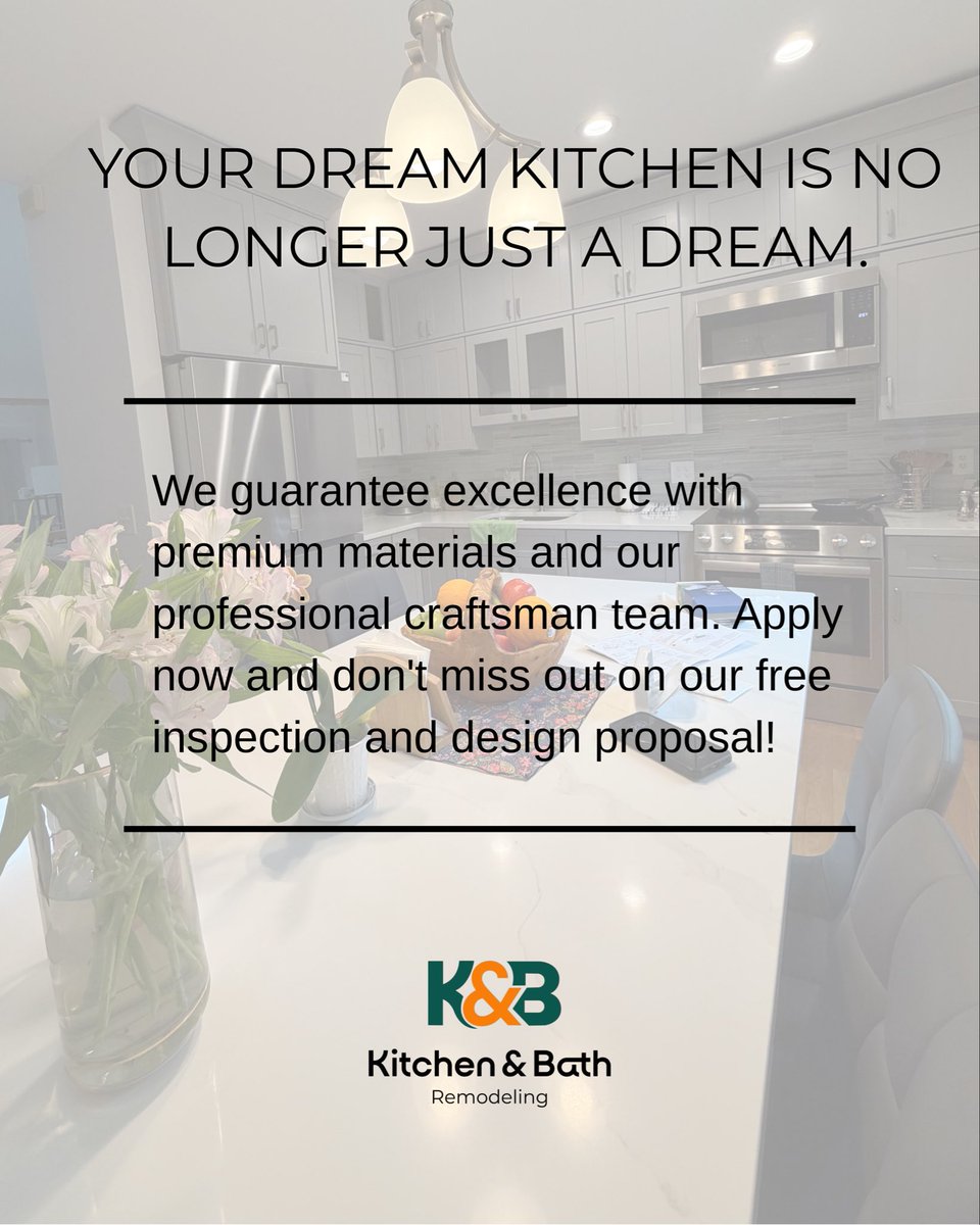 KitchenBath_Bos's tweet image. For you, is the kitchen just a place to cook, or a space where you create warm memories with your family?  With this modern design, we completely transform the atmosphere of your home.  High-quality materials,functional solutions, and aesthetic appeal all in one.
#KitchenDesign