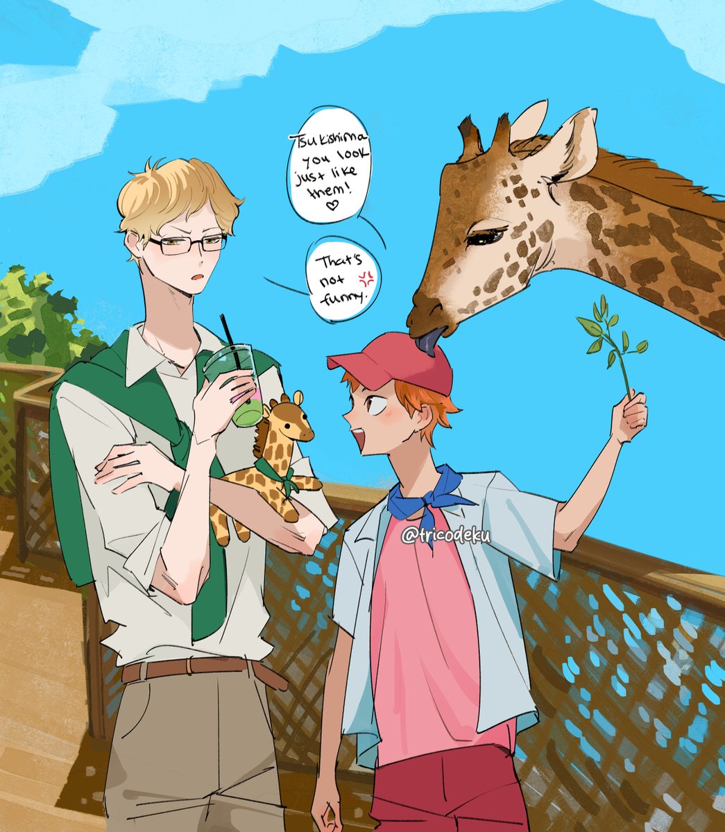 I bet they love to see the animals #tsukihina