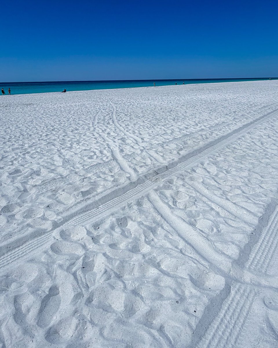 The sugar white quartz sand here is so soft and one of my favorite parts of our beaches
