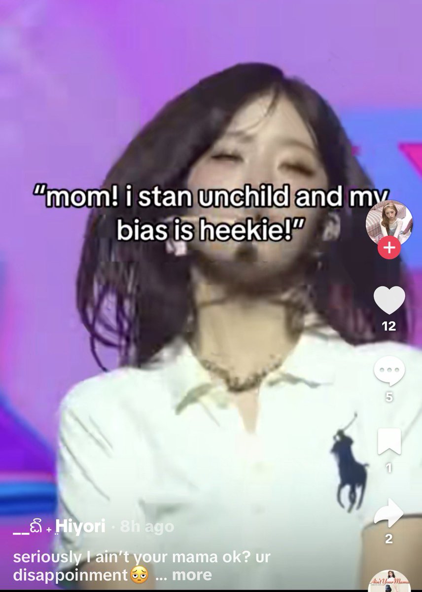 UNCHILDGlobal's tweet photo. 🚨 TIKTOK REPORT 🚨

user: @/hiyoriinurheartzz
reason: hating on heekie and calling her visual hole

#UNCHILD #언차일드 https://t.co/8KLnqZhBb5