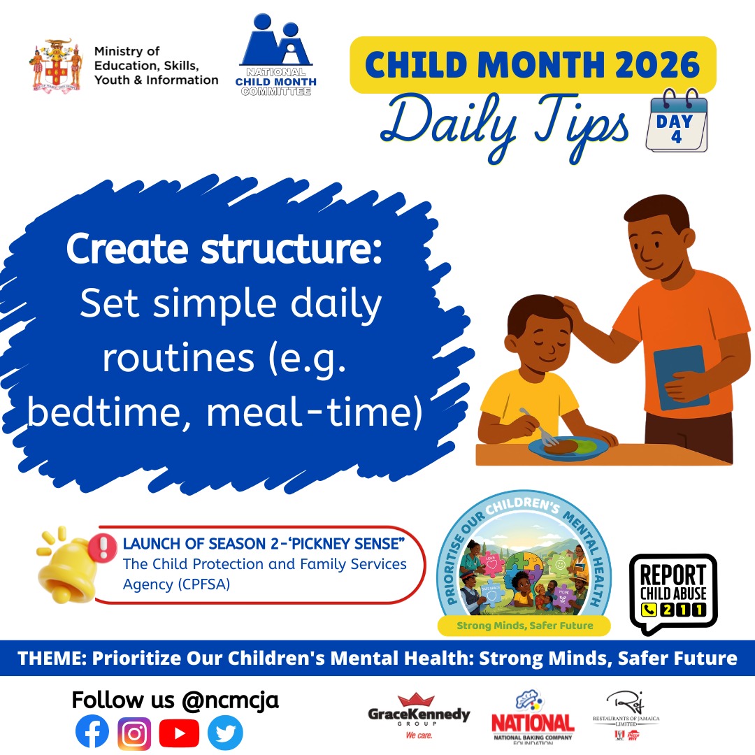 anandaalertjm's tweet image. #ChildMonth – Day 4 🇯🇲

Structure builds security.
Small routines today can shape strong habits for tomorrow. ✨

#PrioritizeChildrensMentalHealth #StrongMinds #SaferFuture