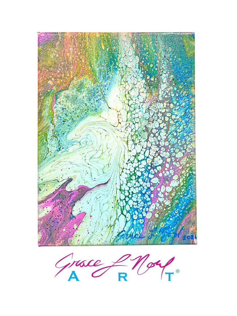 gracenoelart's tweet image. 🥳 New ONLINE SHOP release created in my Paint Pouring Art Class! Check out this new creation perfect for treating yourself or someone else 💝 ✨👉🏼 gracenoel.art
.
.
#gracenoelart #shoponline #paintpour  #artstudio #denver