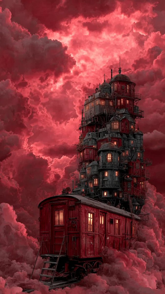 abuzaki1978's tweet image. Red sky caravan ❤️🌩️
drop your red art below ✨
#AIArt #DigitalArt