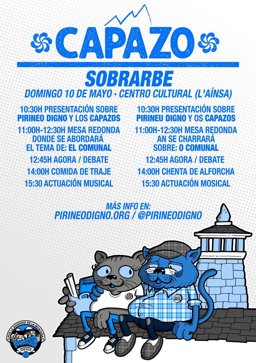 pirineodigno's tweet photo. ¡Nos vemos este domingo en #Sobrarbe, donde organizamos nuestro primer capazo! 💪🥳
#Pirineo #PirineoDigno #Capazo https://t.co/7UiwJO0DEJ