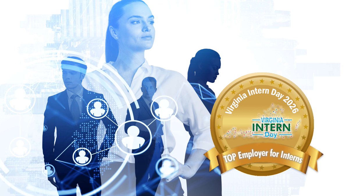 teksynap's tweet photo. TekSynap is proud to announce the State Council of Higher Education for Virginia (SCHEV) has named us one of the 2026 Top Virginia Employers for Interns!

Full Press Release Here: https://t.co/Mw15Mk0VBc

#TekSynap #Internships #SCHEV #TopEmployer #VirginiaInternDay #TechCareers https://t.co/aTxWmzC4Hl