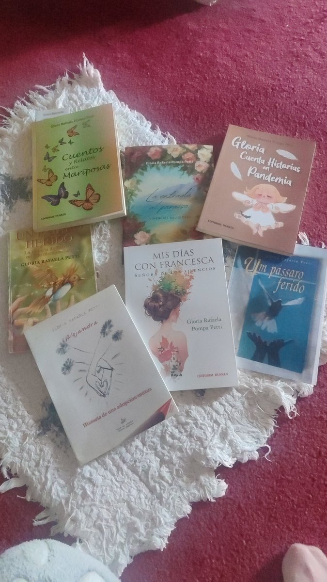 gloriarafaelap1's tweet photo. Mi obra literaria.
Gloria Rafaela Pompa Petti Escritora 🌹❤️ https://t.co/mT3axWQNgz