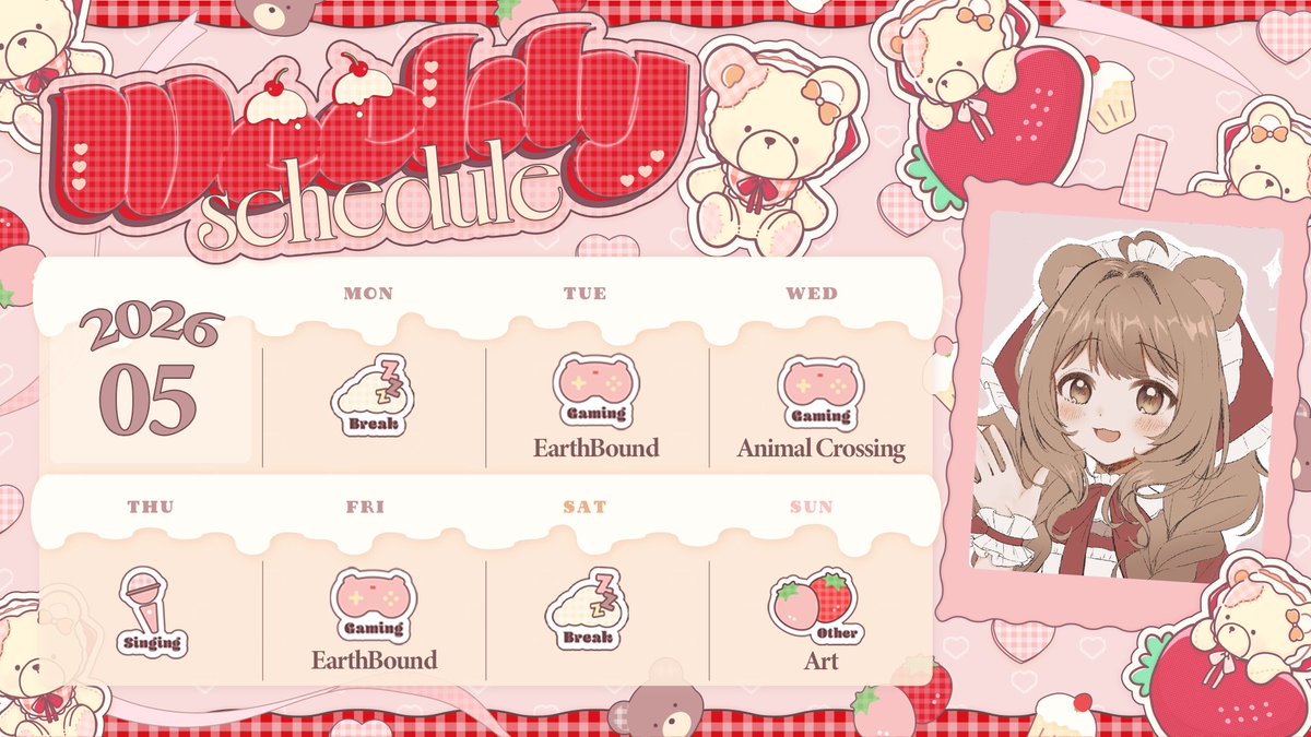 Komori Mina 🍓🧸🍰 小森 美奈 tweet media