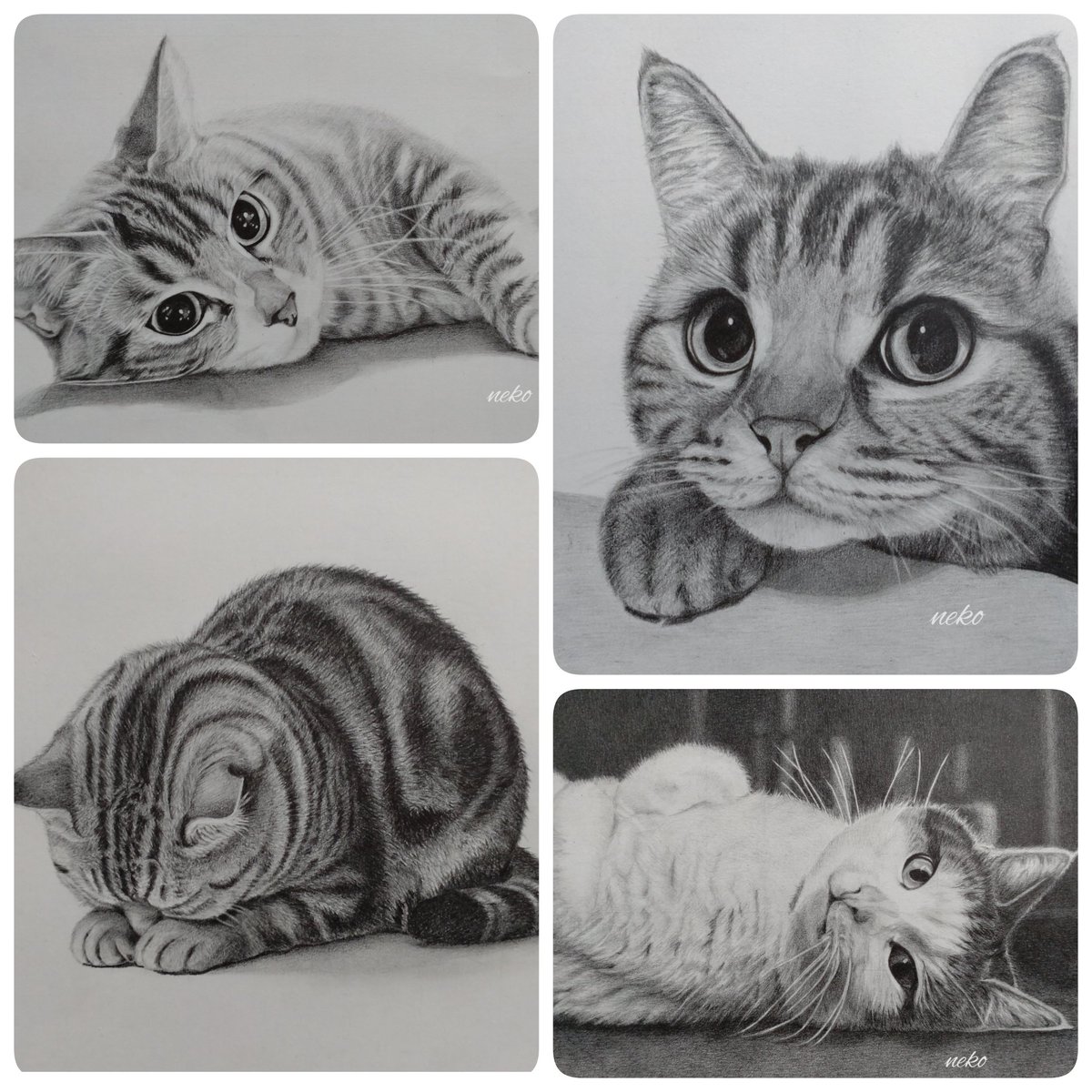 GWはSNSに作品を持ち寄ろう おはようございます😺 今年になって描いた