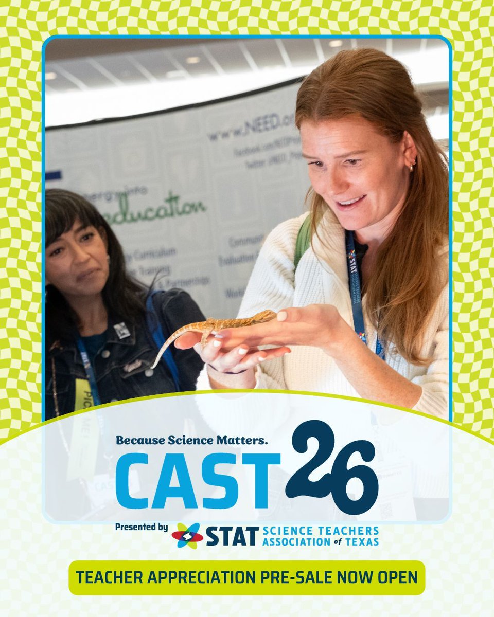 Science Teachers Association of Texas (STAT) tweet media