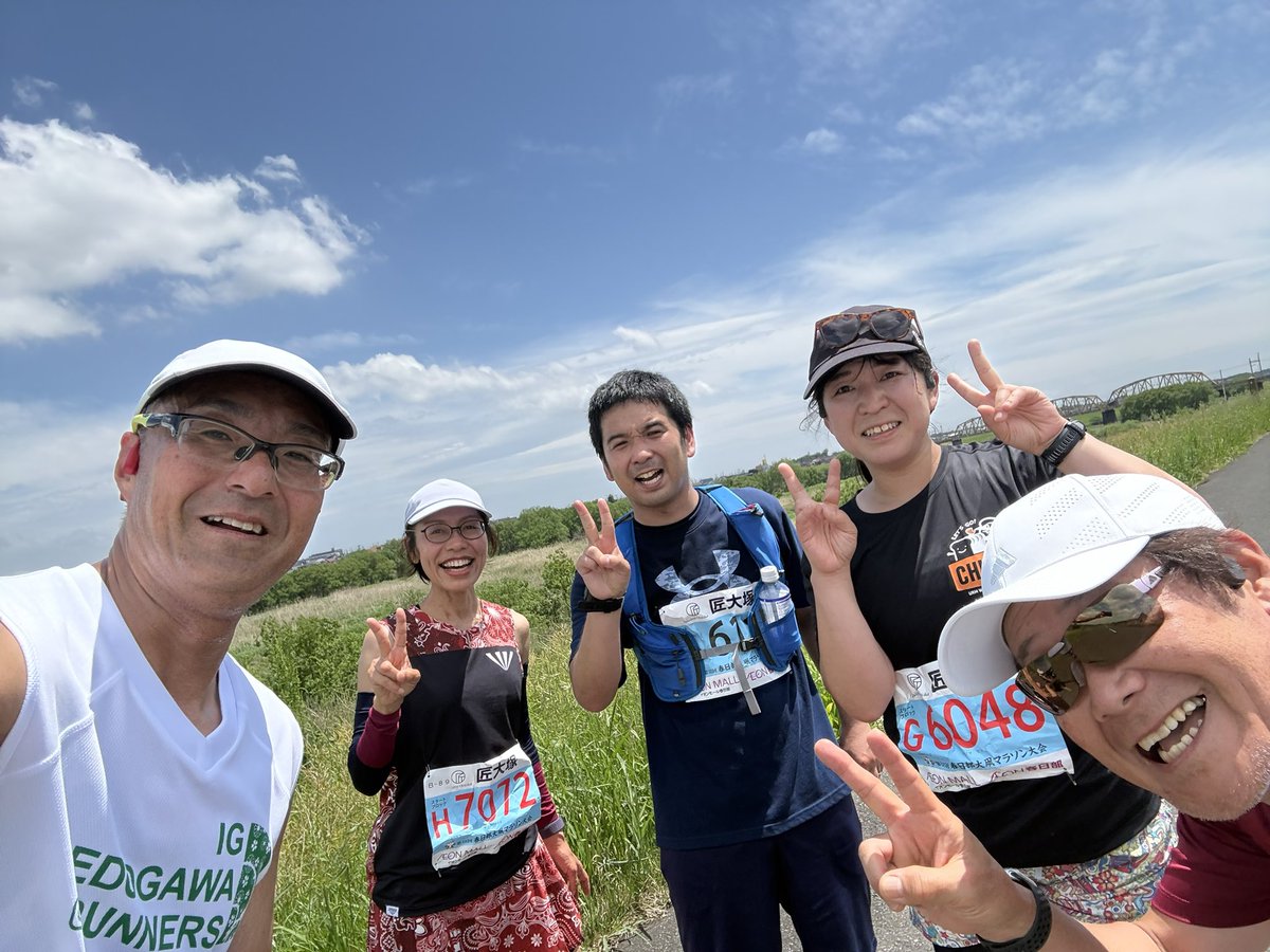 よしぼ〜@ 4/26ぎふ清流ハーフマラソン tweet media