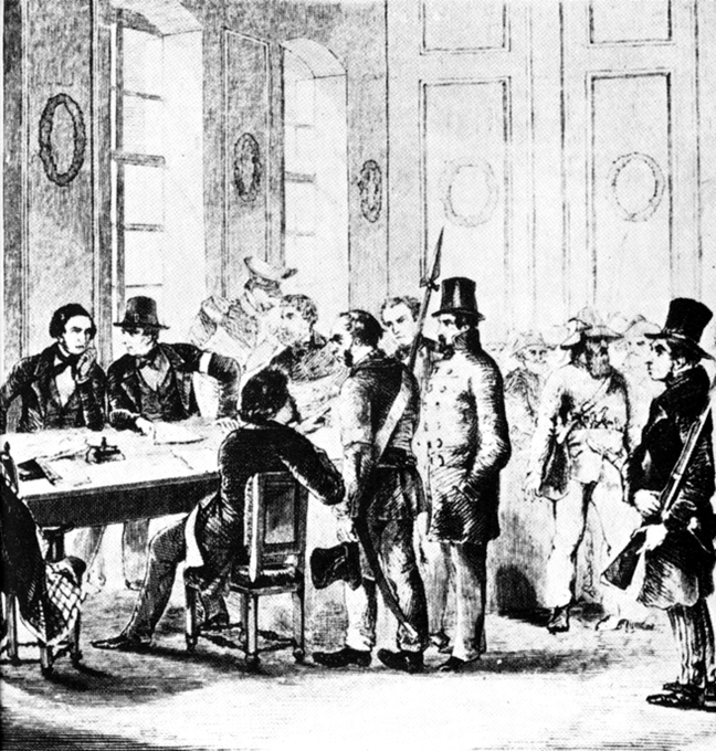 RBEZZATO's tweet image. #Efemérides. El 04 de Mayo de 1849, Un día después del estallido del Dresdner Maiaufstands (Levantamiento de Mayo de Dresde), el rey sajón Friedrich August II. se retira de la ciudad con su gabinete a la Fortaleza de Königstein. Los revolucionarios forman un gobierno provisional.