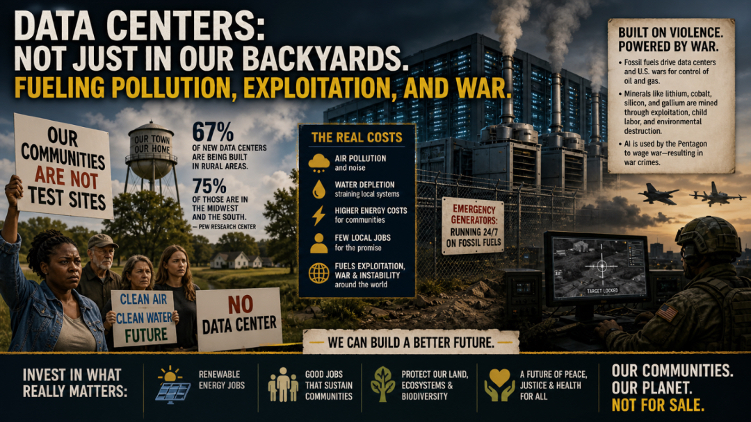 LAProgressive's tweet image. Data Center Boom's Dark Side

laprogressive.com/techie-tips/da…

Melissa Garriga: The data centers popping up across the South and Midwest don’t just pollute and raise utility bills — they keep Americans hooked on wars for oil. #datacenter