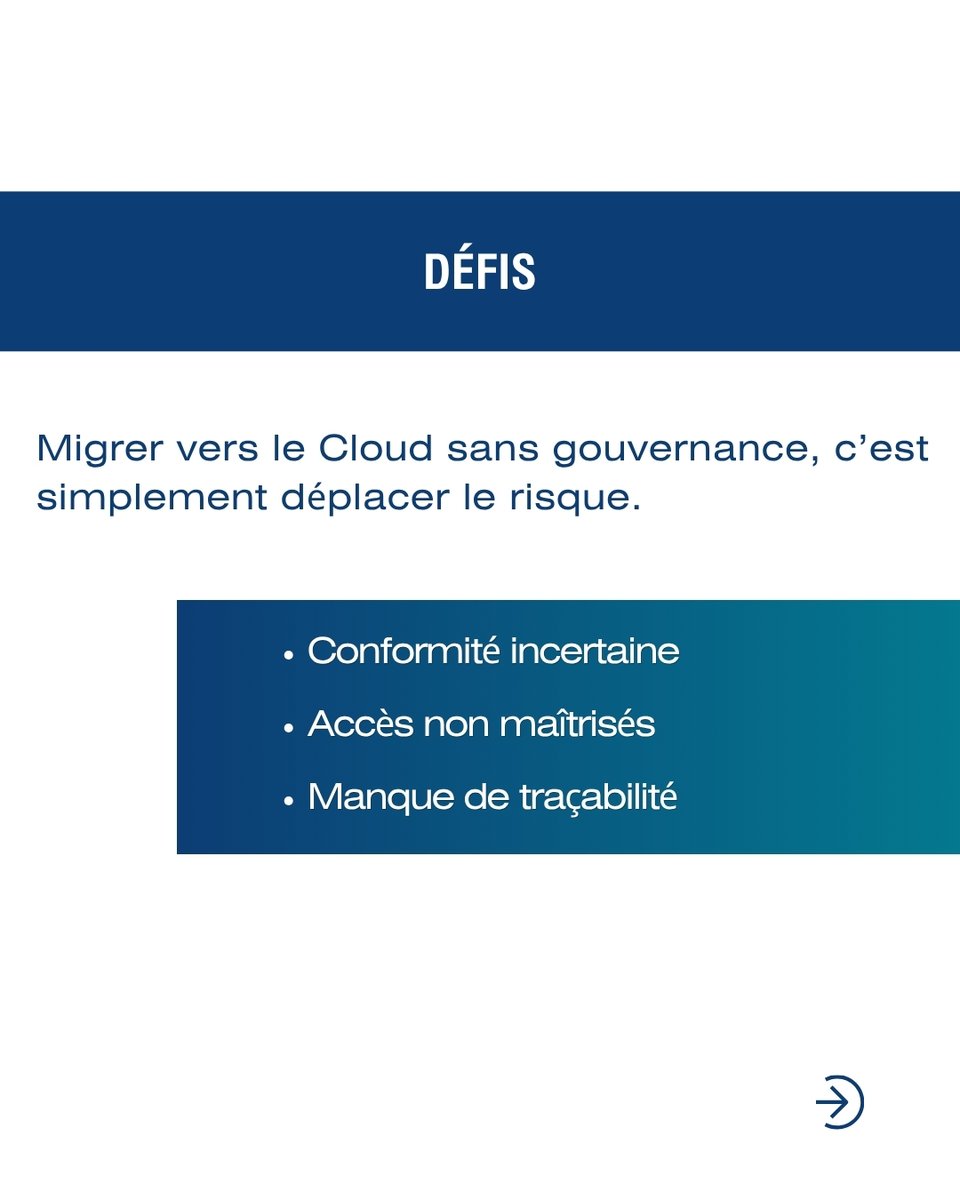 transnumerik's tweet image. 💡Monday Tips💡
👉 39% des entreprises subissent des incidents liés à un manque de gouvernance Cloud
👉 Être dans le Cloud ne suffit pas
👉 Êtes-vous en contrôle ? urlr.me/8gHsvQ
#Cybersecurity #Cloud
