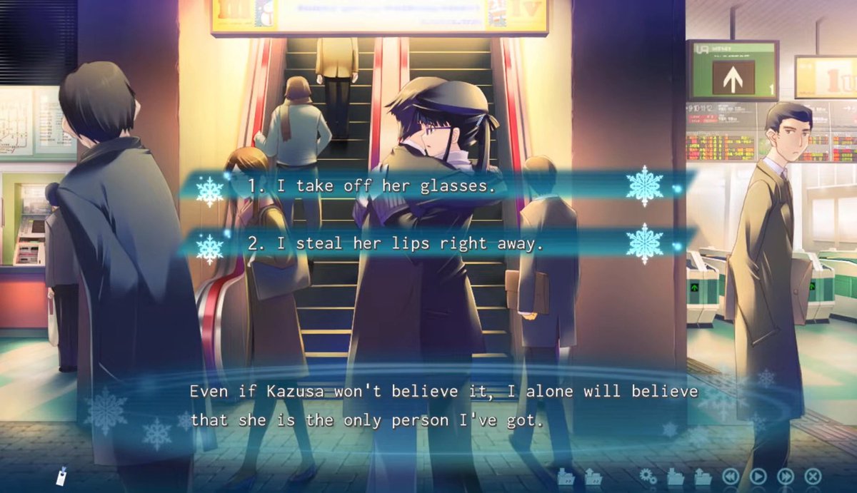 FilipYung's tweet image. Ahh for the first seconds i tought it would be the hardest choice. But after few quick thoughts that choices are very pro kazusa and which one is more troublesome for future realtionship with setsuna ?
 [1]
#whitealbum2
#wa2