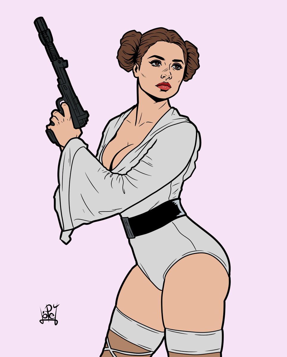 Sr_kake's tweet image. Para contribuir con el día de Star Wars aquí tienen el resultado de mi dibujo de la princesa Leia.

#digitalart #portrait #illustration #StarWars #MayThe4th #fanart