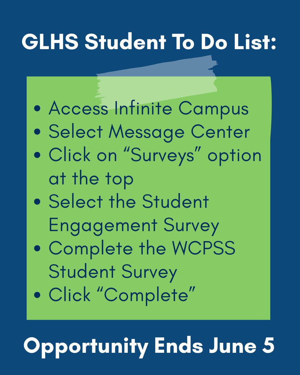 Green Level High School tweet media