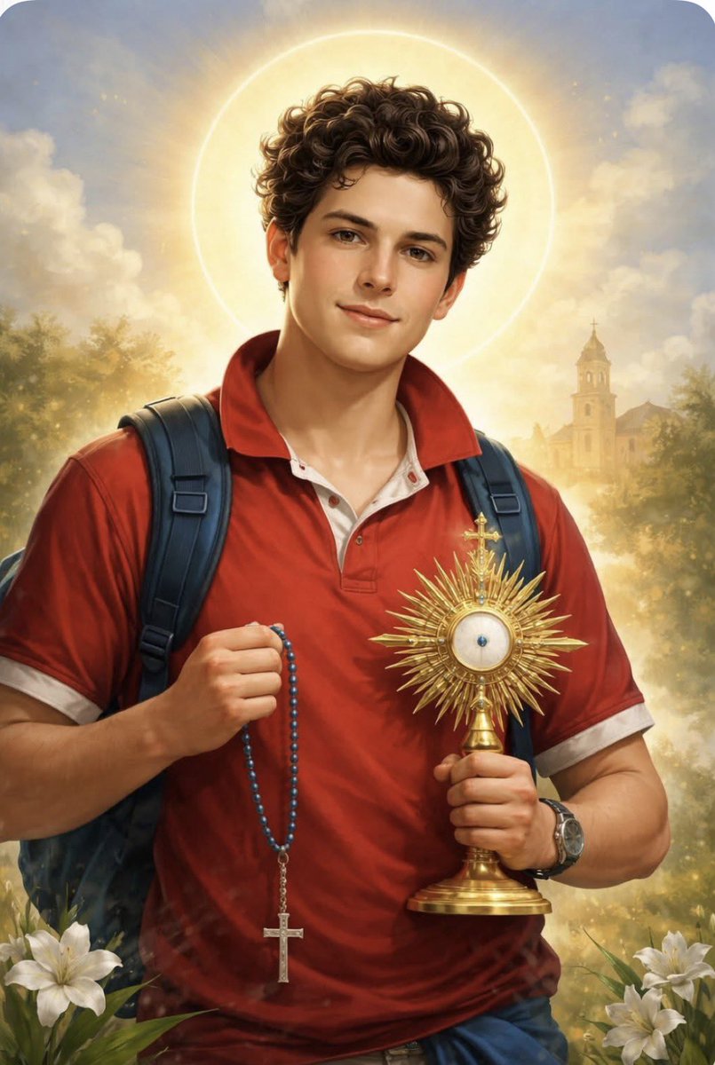"The Eucharist is my highway to Heaven."
- St. Carlo Acutis

St. Carlo Acutis, pray for us 🙏
