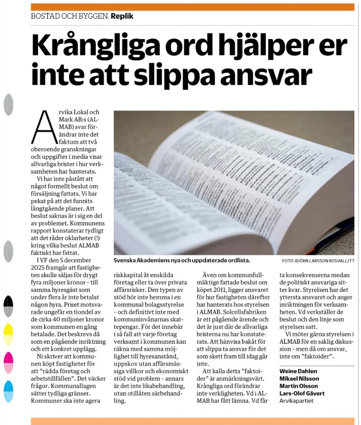Arvikapartiet tweet media