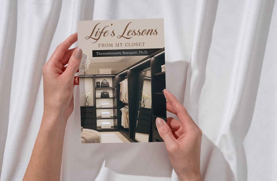 TheWritingWest's tweet photo. Life’s Lessons From My Closet by Dr. Thessalenuere Bernard is here!
What started as cleaning a closet became a powerful journey of letting go, growing, and stepping into a life that truly fits.
.
.
Click the link to buy your copy today: https://t.co/bMn33Zdkk4 https://t.co/M3v9weECIL