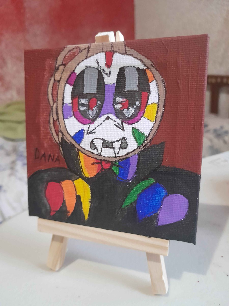 i bought myself a mini canvas last night so i decided to paint a lil twisted dyle on it :3

#roblox #dandysworld #twisteddyle #dyle #dyletimesly #dandysworlddyle #dyledandysworld